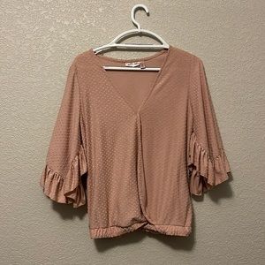 Worn once - woman’s light pink top